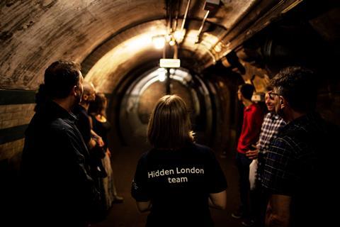 london underground behind the scenes tour